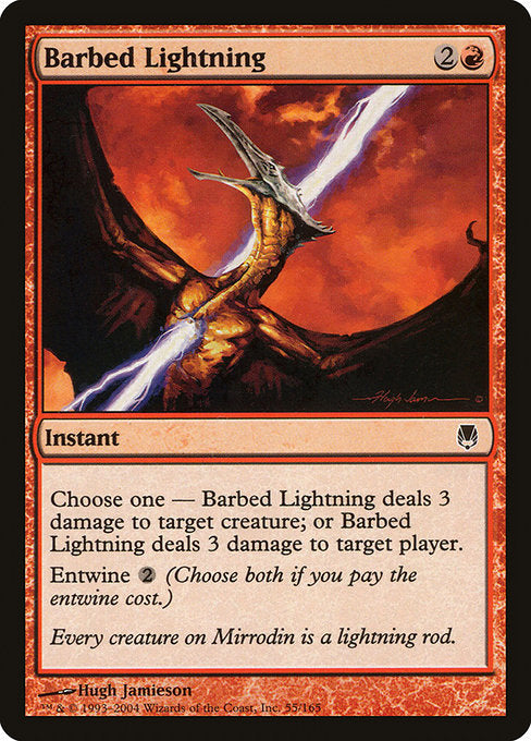 Barbed Lightning [Darksteel], MTG Single - Gamers Grove