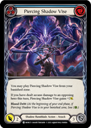 Piercing Shadow Vise (Blue) (Rainbow Foil) [MON173-RF] 1st Edition Rainbow Foil