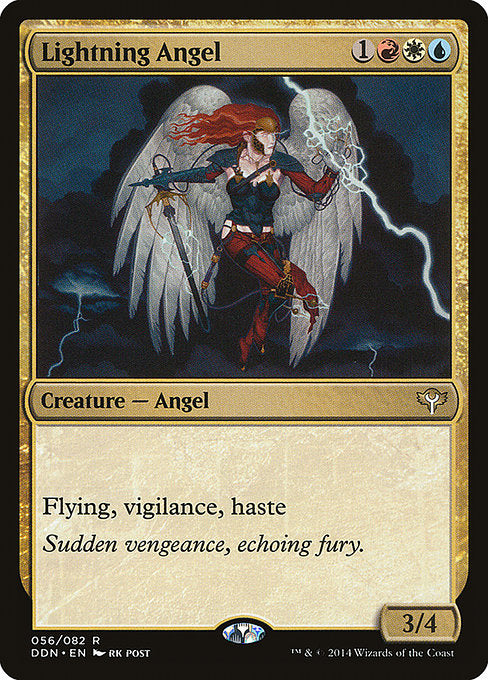 Lightning Angel [Duel Decks: Speed vs. Cunning], MTG Single - Gamers Grove