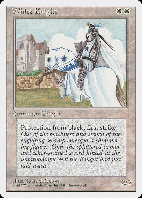 White Knight [Fourth Edition], MTG Single - Gamers Grove