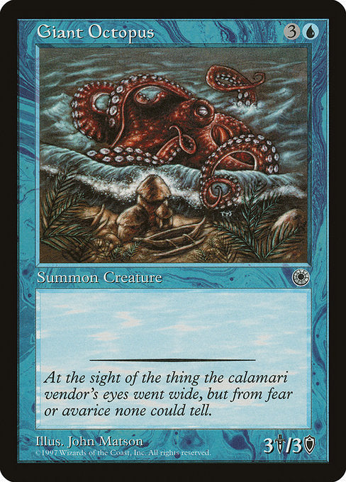 Giant Octopus [Portal], MTG Single - Gamers Grove