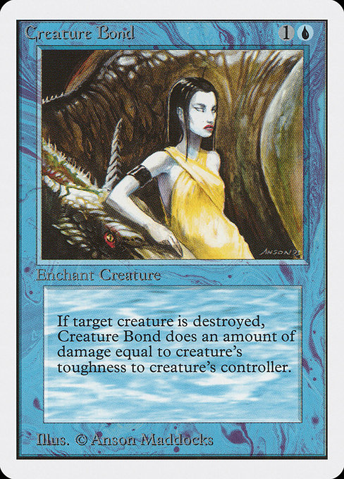 Creature Bond [Unlimited Edition], MTG Single - Gamers Grove