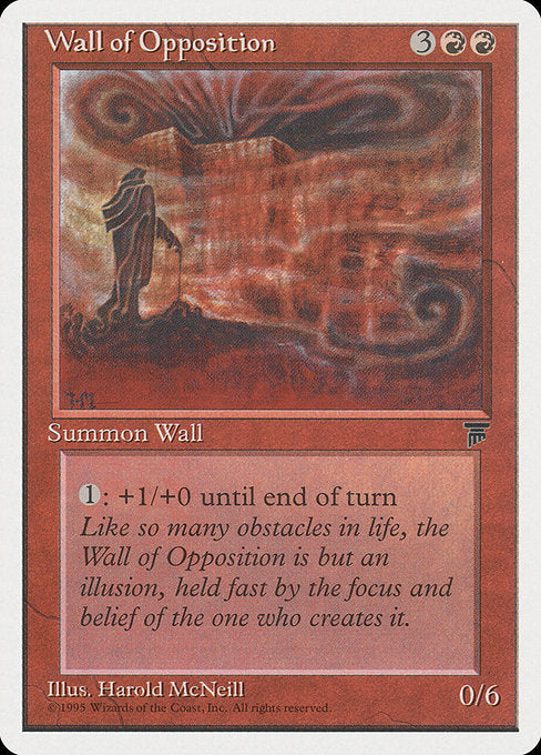 Wall of Opposition [Chronicles], MTG Single - Gamers Grove