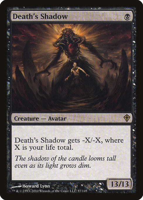 Death's Shadow [Worldwake], MTG Single - Gamers Grove