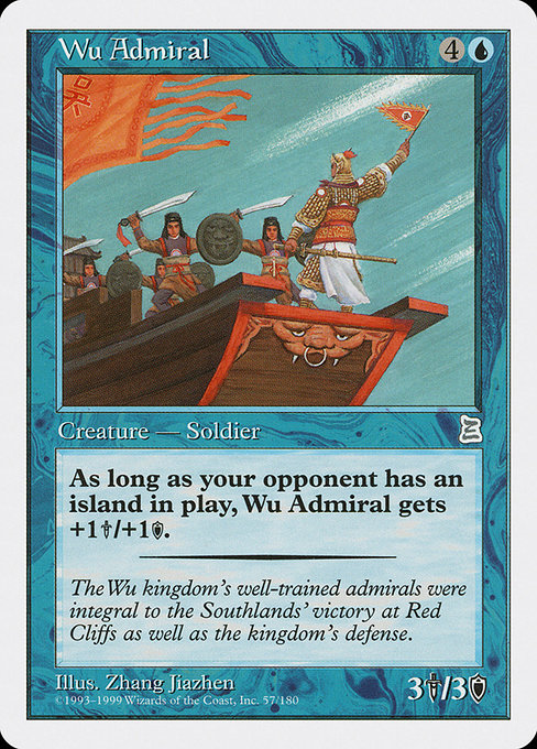 Wu Admiral [Portal Three Kingdoms], MTG Single - Gamers Grove