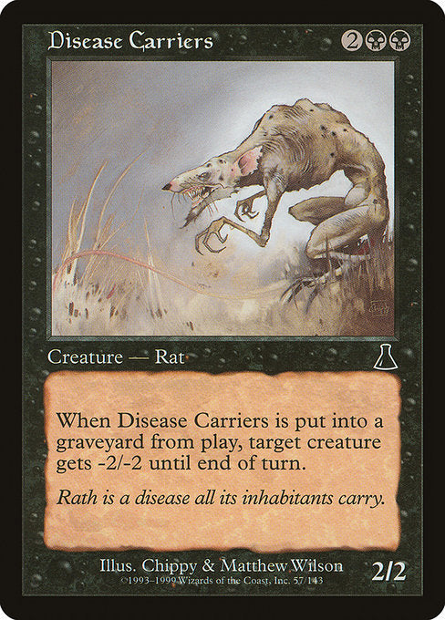 Disease Carriers [Urza's Destiny], MTG Single - Gamers Grove
