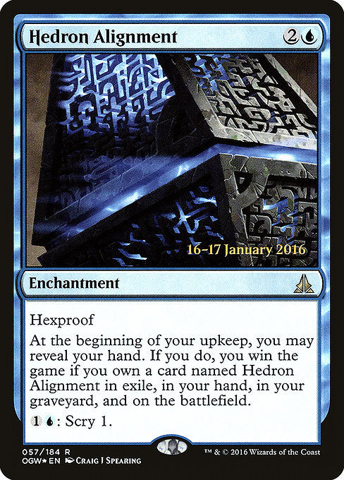 Hedron Alignment [Oath of the Gatewatch Promos], MTG Single - Gamers Grove