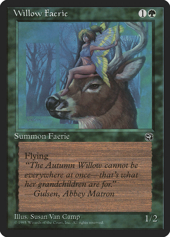 Willow Faerie (Gulsen Flavor Text) [Homelands], MTG Single - Gamers Grove