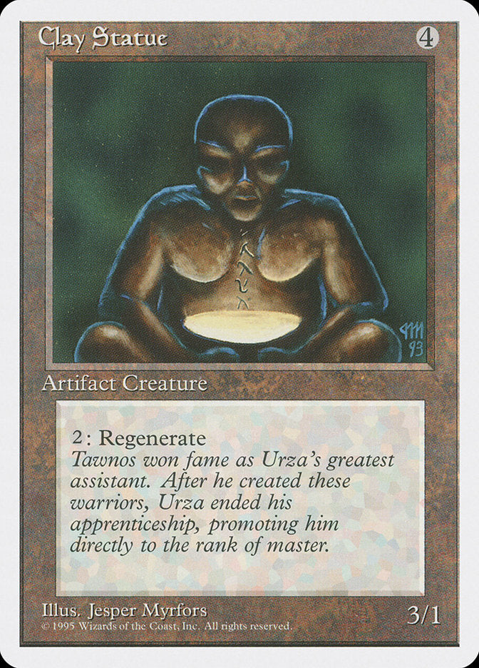 Clay Statue [Fourth Edition], MTG Single - Gamers Grove