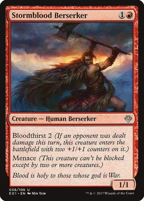 Stormblood Berserker [Archenemy: Nicol Bolas], MTG Single - Gamers Grove