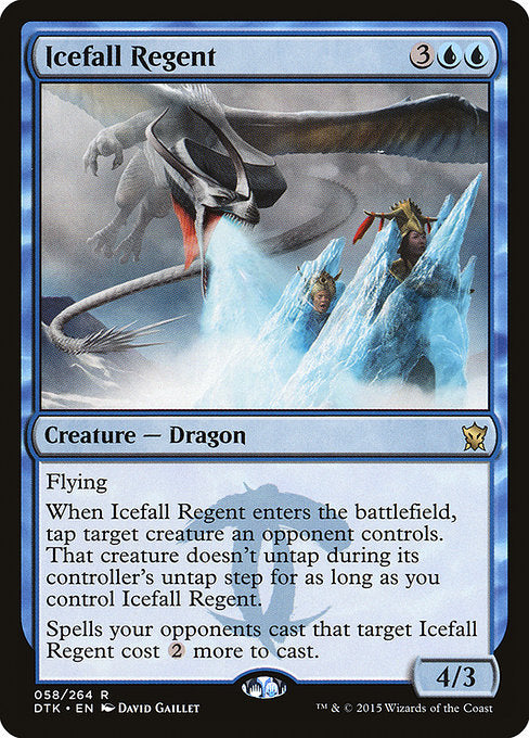 Icefall Regent [Dragons of Tarkir], MTG Single - Gamers Grove