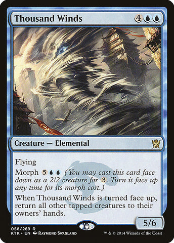 Thousand Winds [Khans of Tarkir], MTG Single - Gamers Grove