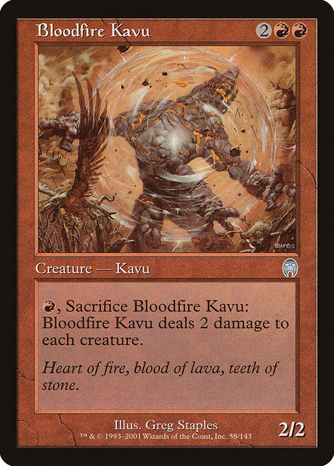 Bloodfire Kavu [Apocalypse], MTG Single - Gamers Grove