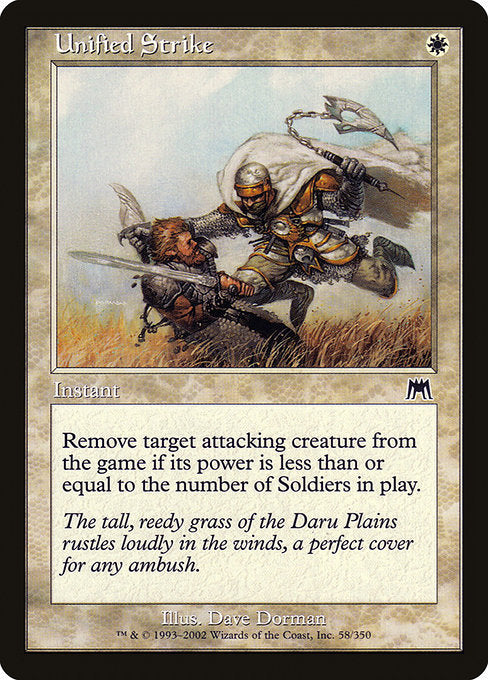 Unified Strike [Onslaught], MTG Single - Gamers Grove
