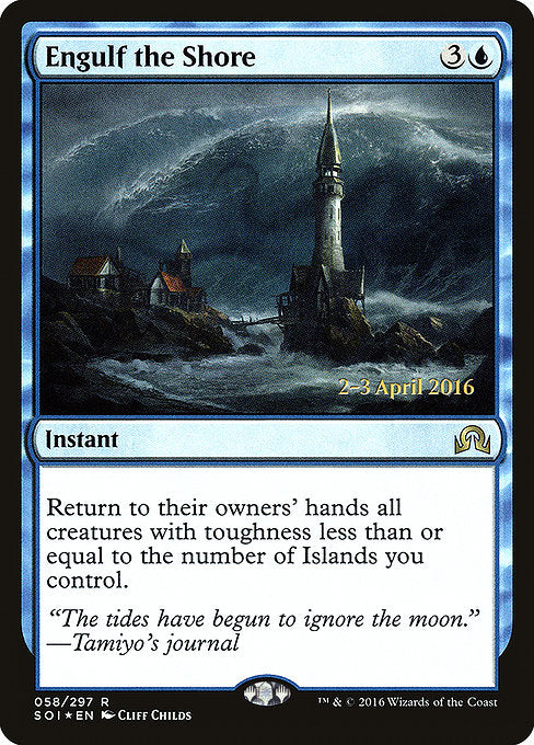 Engulf the Shore [Shadows over Innistrad Promos], MTG Single - Gamers Grove