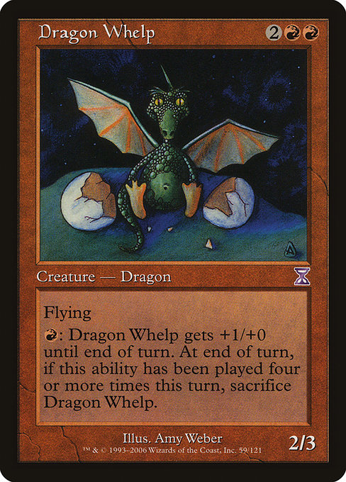 Dragon Whelp [Time Spiral Timeshifted], MTG Single - Gamers Grove
