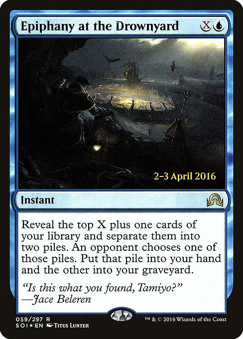 Epiphany at the Drownyard [Shadows over Innistrad Promos], MTG Single - Gamers Grove