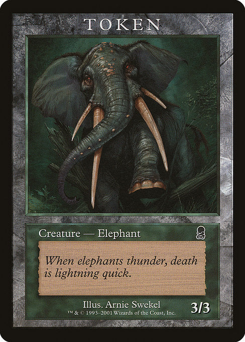Elephant [Magic Player Rewards 2002], MTG Single - Gamers Grove