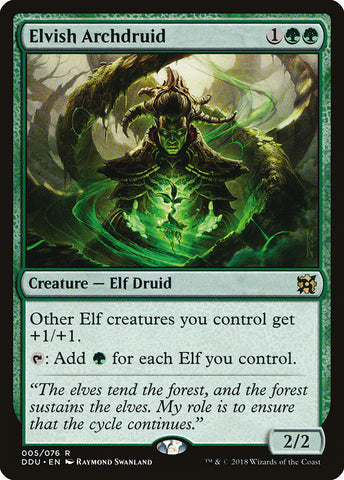 Elvish Archdruid [Duel Decks: Elves vs. Inventors], MTG Single - Gamers Grove