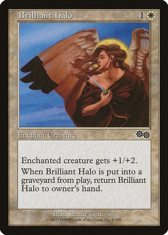 Brilliant Halo [Urza's Saga], MTG Single - Gamers Grove