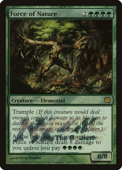 Force of Nature [Release Events], MTG Single - Gamers Grove