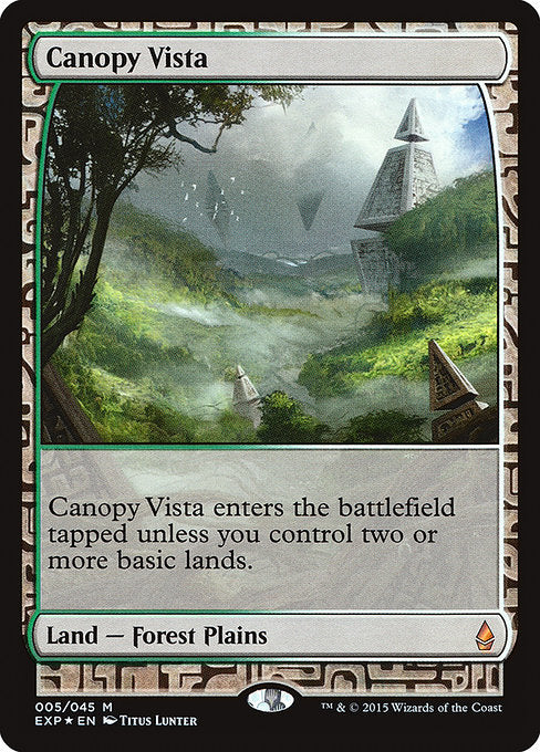 Canopy Vista [Zendikar Expeditions], MTG Single - Gamers Grove