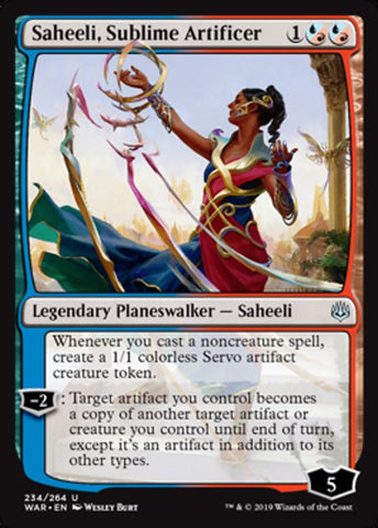 Saheeli, Sublime Artificer [War of the Spark]