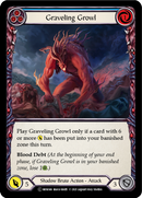 Graveling Growl (Blue) (Rainbow Foil) [U-MON146-RF] Unlimited Edition Rainbow Foil