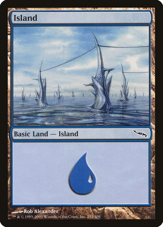 Island (292) [Mirrodin], MTG Single - Gamers Grove