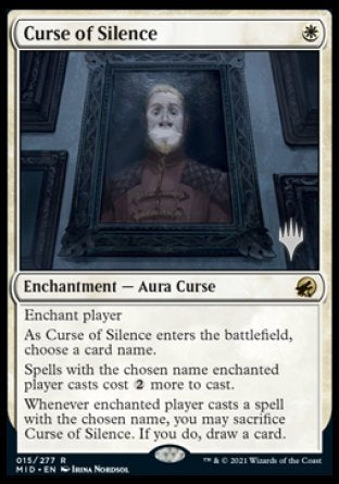 Curse of Silence (Promo Pack) [Innistrad: Midnight Hunt Promos]