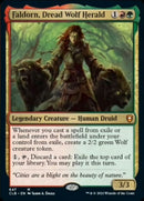 Faldorn, Dread Wolf Herald [Commander Legends: Battle for Baldur's Gat Faldorn, Dread Wolf Herald [Commander Legends: Battle for Baldur's Gat