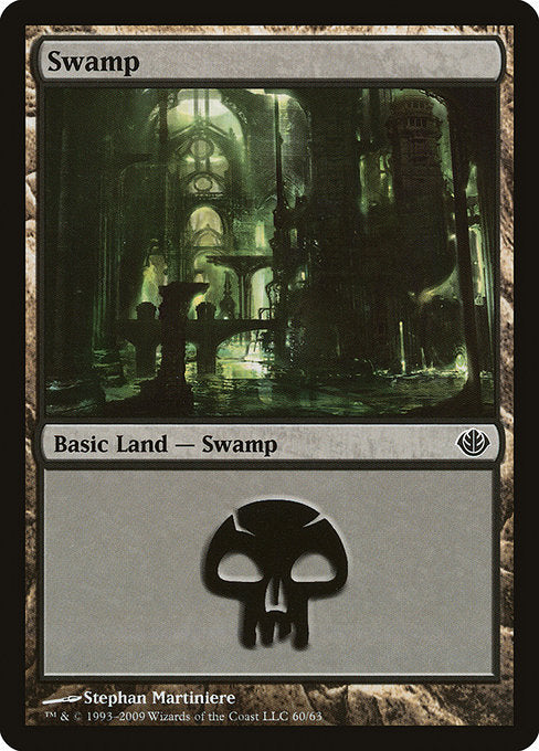 Swamp [Duel Decks: Garruk vs. Liliana], MTG Single - Gamers Grove