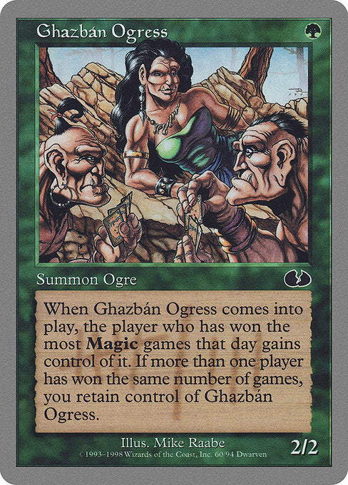 Ghazbán Ogress [Unglued], MTG Single - Gamers Grove