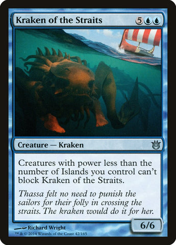 Kraken of the Straits [Born of the Gods], MTG Single - Gamers Grove