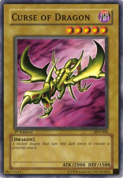 Curse of Dragon [SDY-008] Common