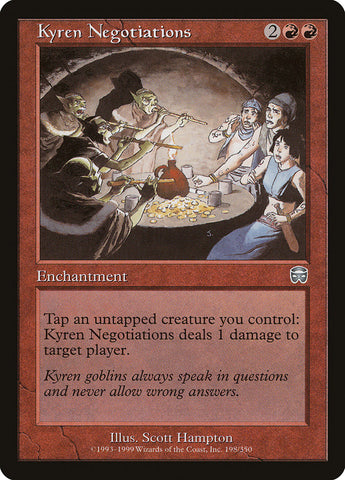 Kyren Negotiations [Mercadian Masques], MTG Single - Gamers Grove