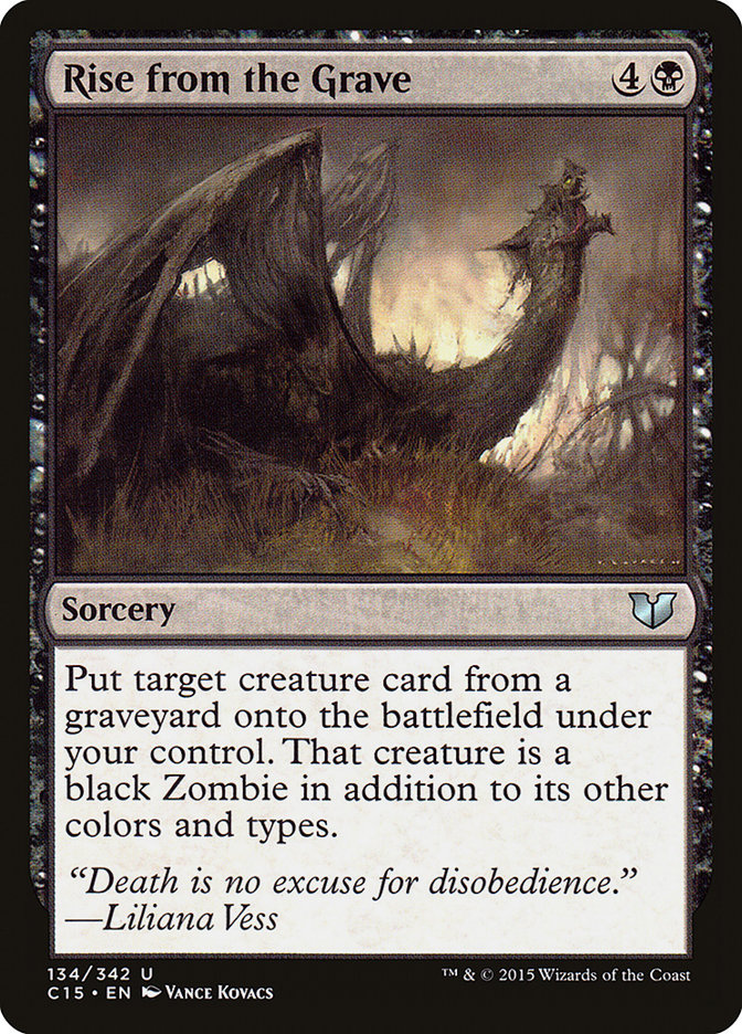 Rise from the Grave [Commander 2015], MTG Single - Gamers Grove