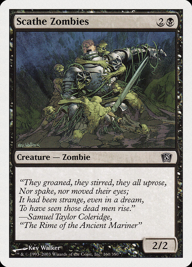 Scathe Zombies [Eighth Edition], MTG Single - Gamers Grove