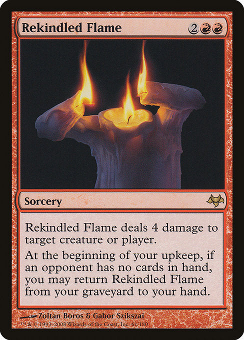 Rekindled Flame [Eventide], MTG Single - Gamers Grove