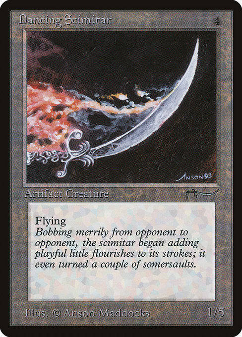 Dancing Scimitar [Arabian Nights], MTG Single - Gamers Grove