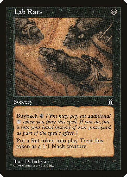 Lab Rats [Stronghold], MTG Single - Gamers Grove