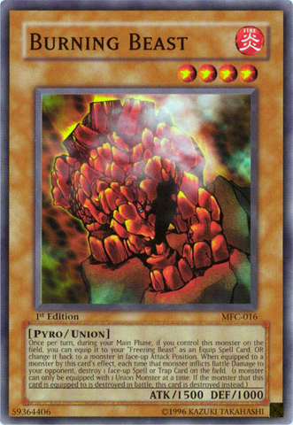 Burning Beast [MFC-016] Common