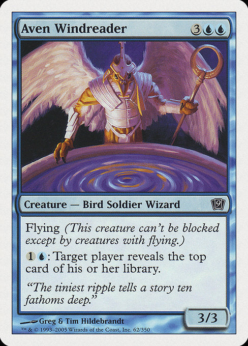 Aven Windreader [Ninth Edition], MTG Single - Gamers Grove