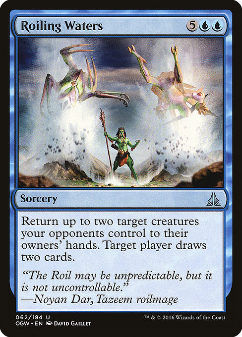 Roiling Waters [Oath of the Gatewatch], MTG Single - Gamers Grove