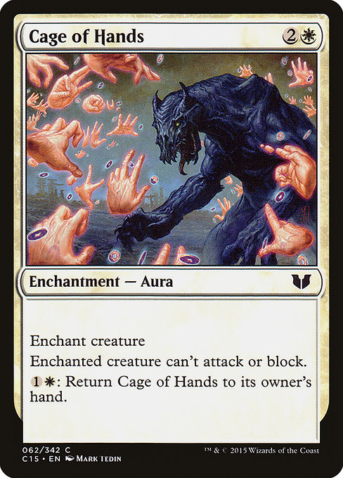Cage of Hands [Commander 2015], MTG Single - Gamers Grove