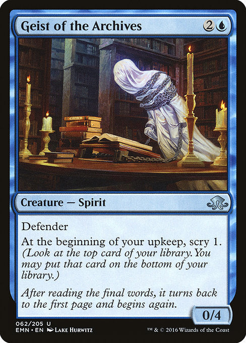 Geist of the Archives [Eldritch Moon], MTG Single - Gamers Grove