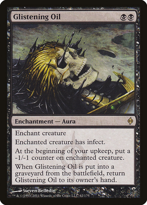 Glistening Oil [New Phyrexia], MTG Single - Gamers Grove
