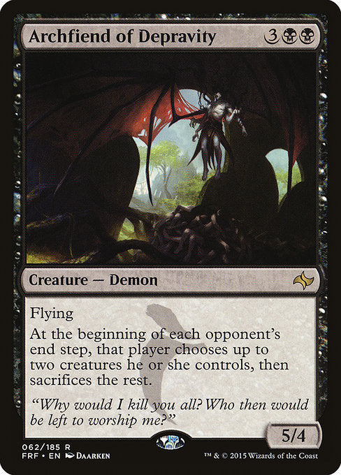 Archfiend of Depravity [Fate Reforged], MTG Single - Gamers Grove