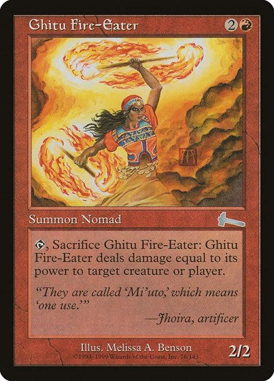 Ghitu Fire-Eater [Urza's Legacy], MTG Single - Gamers Grove