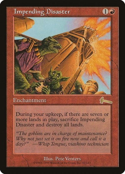 Impending Disaster [Urza's Legacy], MTG Single - Gamers Grove